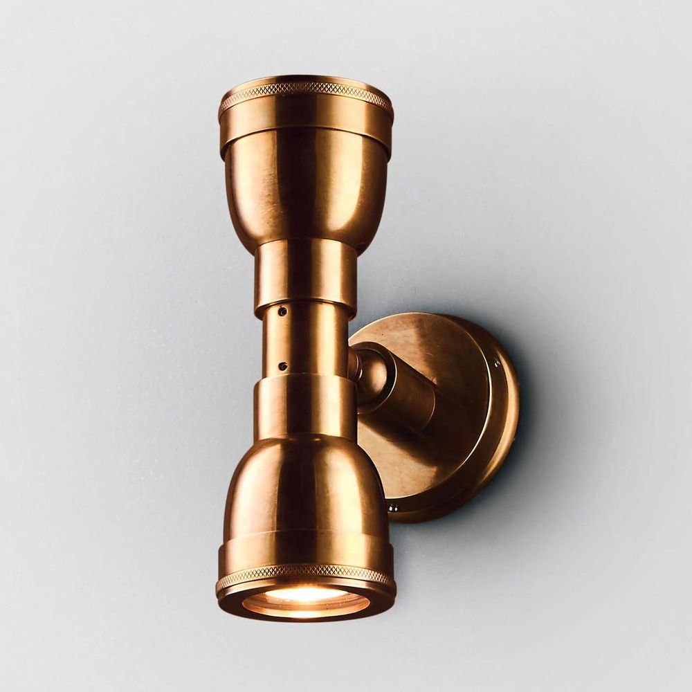 Bayport Up-Down Wall Light Antique Brass - ELPIM31165AB