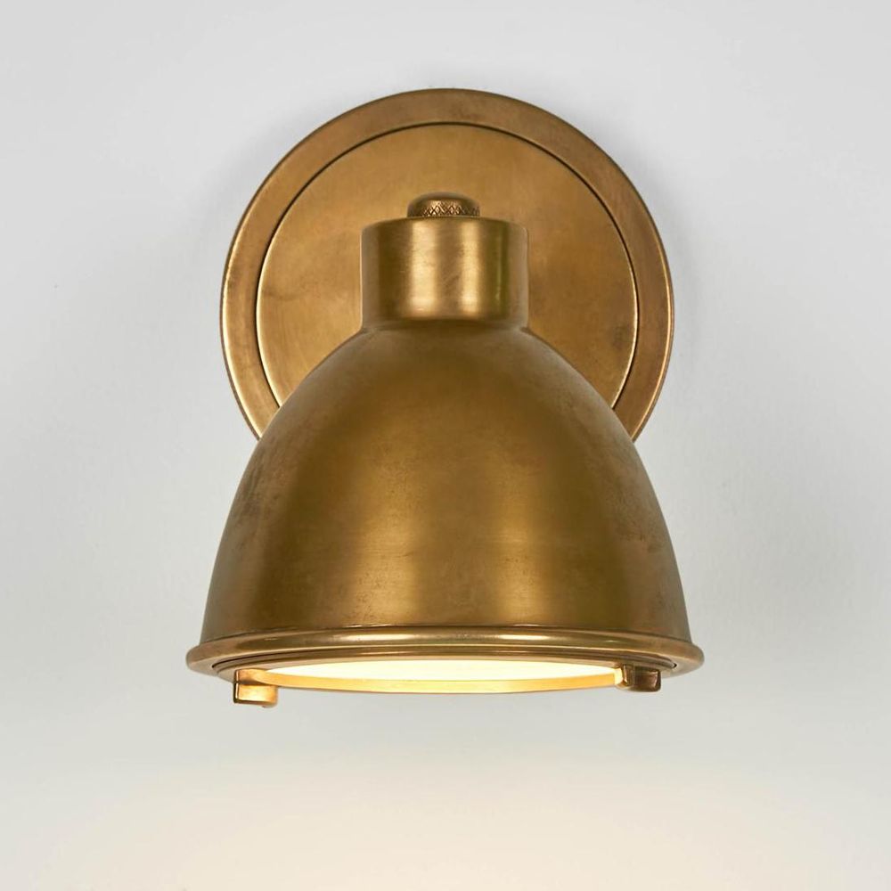 Panama Exterior Wall Light Brass - ELPIM31246AB