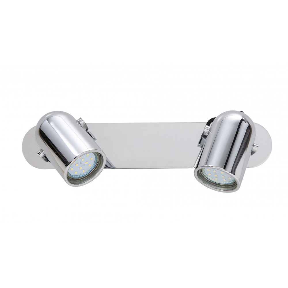 Buy Spotlights Australia Fiorentino Lighting - HAITI 2 Light Spotlight Chrome
