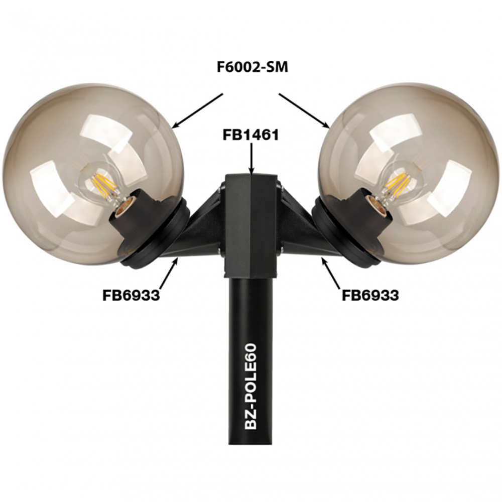 Buy Post Tops Australia Post Top ES 240V 21W Clear PMMA - F6002-SM