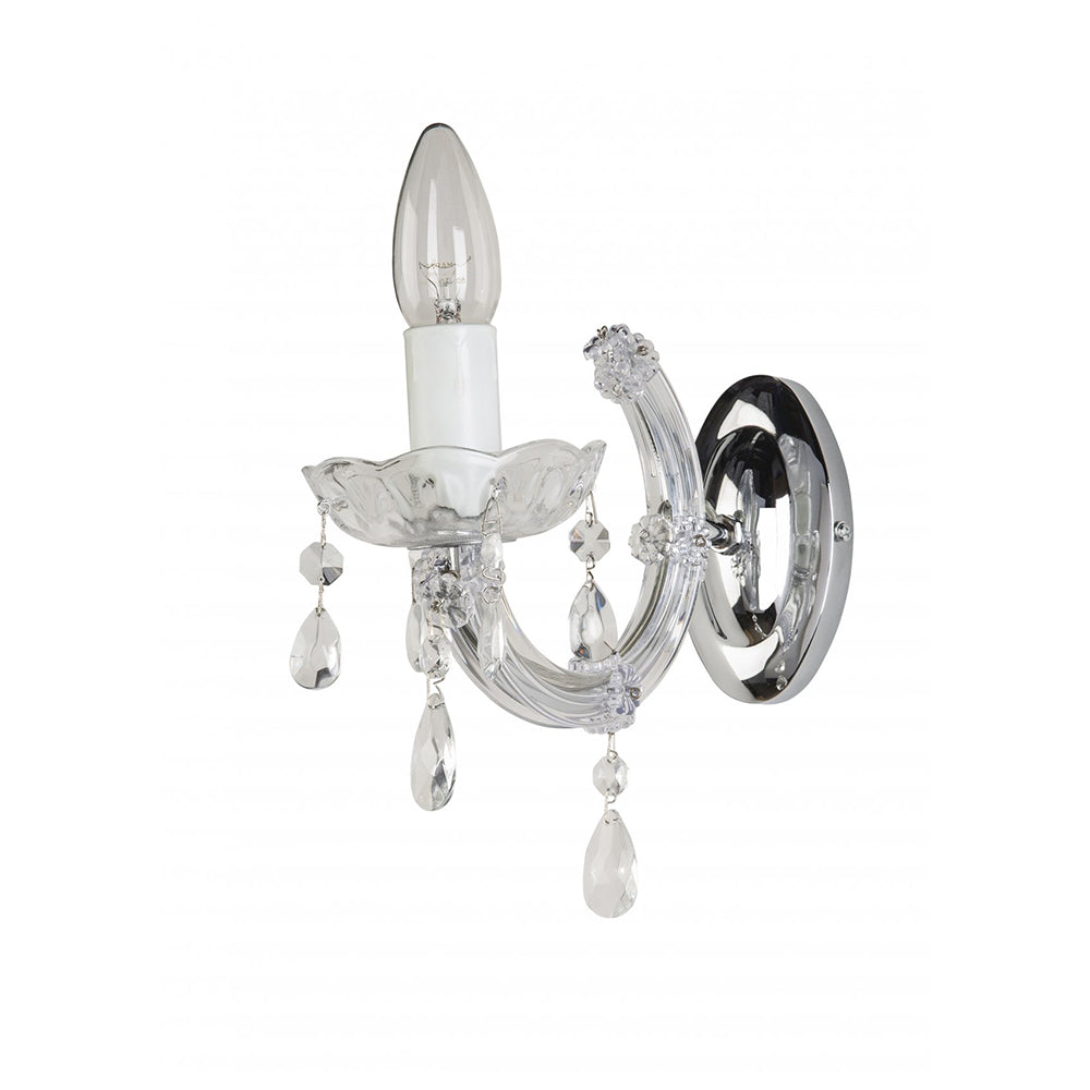 Buy Wall Sconce Australia Fiorentino Lighting - C-MAR 1 Light Wall Light Chrome