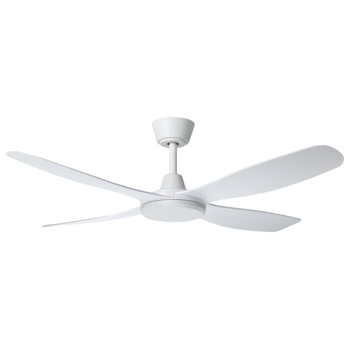 Aruba DC Ceiling Fan 52" With Remote Matte White & White - 20663401