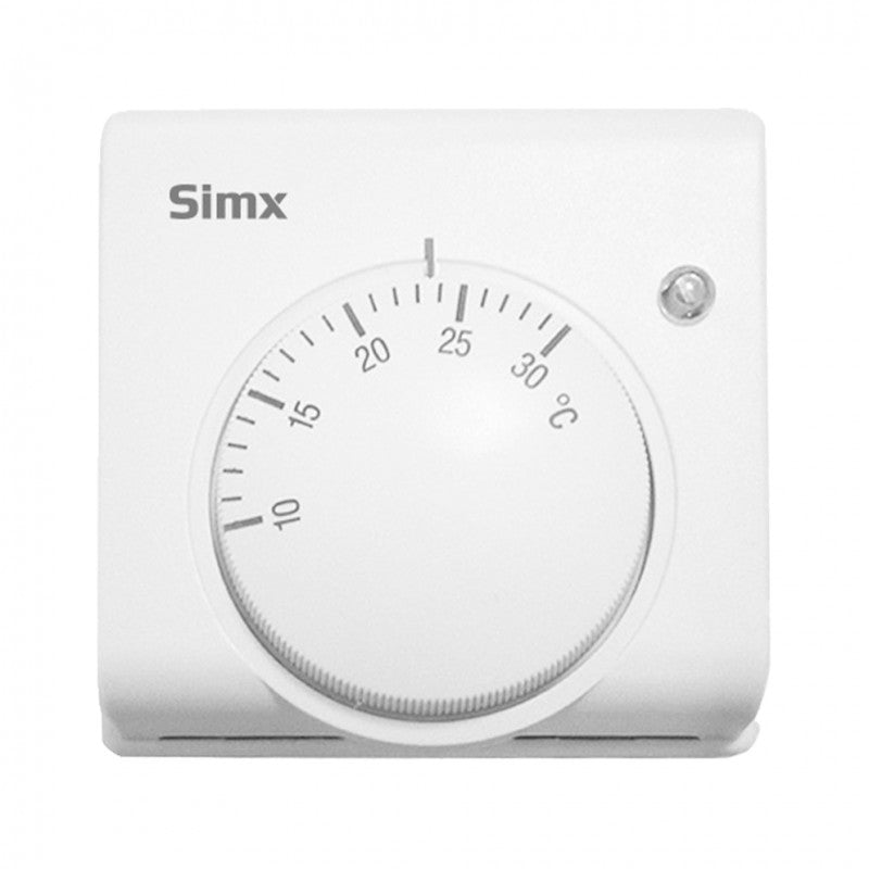 Ultecon Mechanical Thermostat Switche White - FAN5856