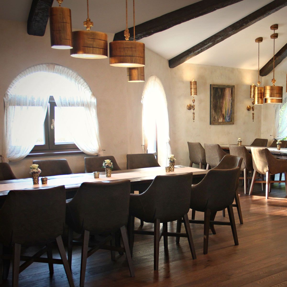 Fragment Large Pendant Light Aged Gold - FB-FRAGMENT-G-PL