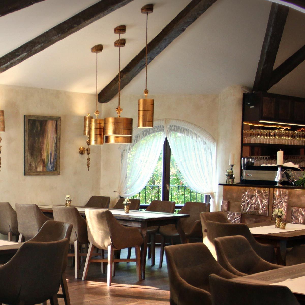 Fragment Small Pendant Light Aged Gold - FB-FRAGMENT-G-PS