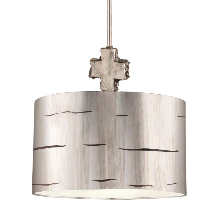 Fragment Large Pendant Light Aged Silver - FB-FRAGMENT-S-PL