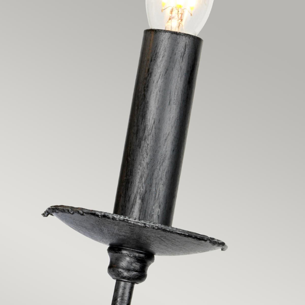 Simone 2 Light Wall Light Gun Metal & Gold - FB-SIMONE2