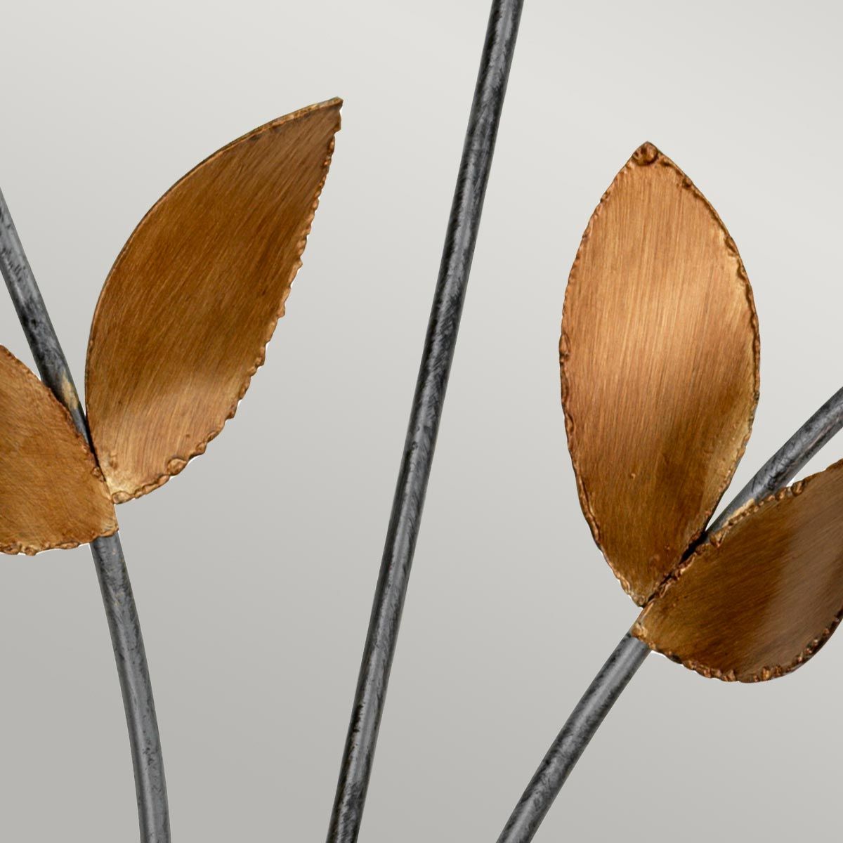 Simone 2 Light Wall Light Gun Metal & Gold - FB-SIMONE2