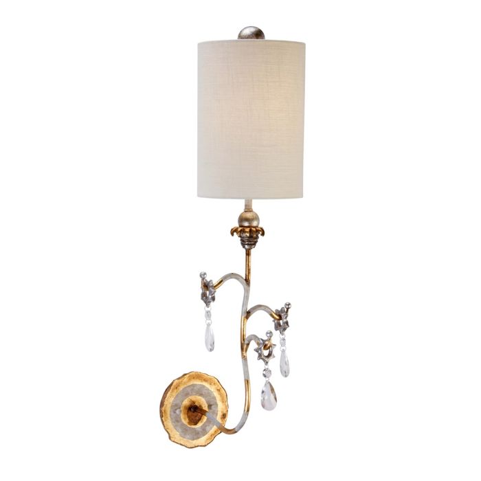Tivoli Wall Light Gold & Cream Patina - FB-TIVOLI-W1-GD