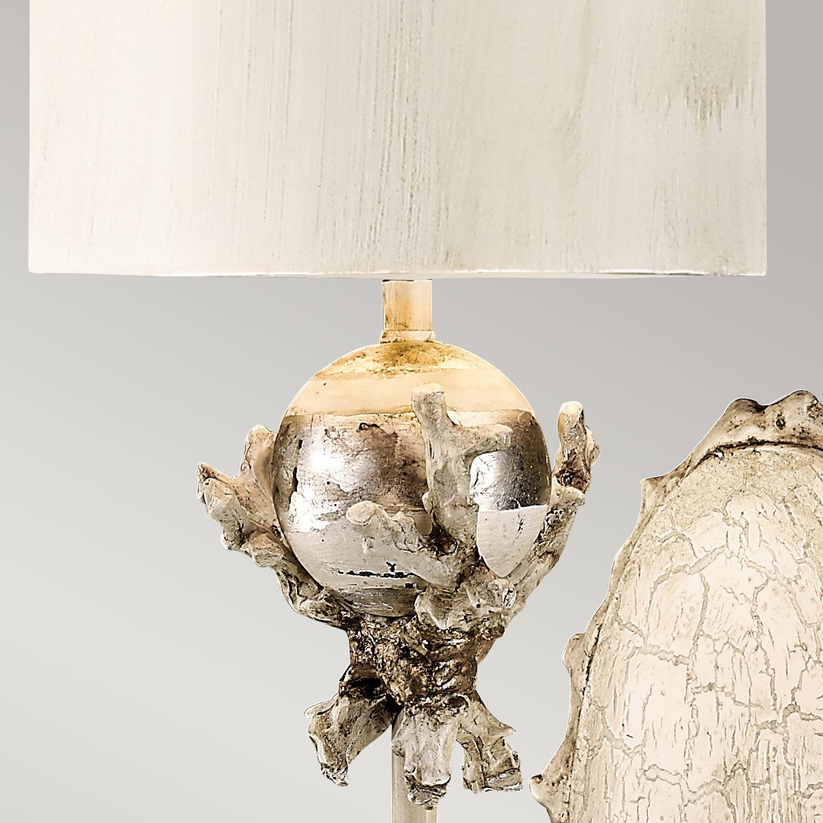 Trellis Wall Light Putty Patina & Silver Leaf - FB-TRELLIS1