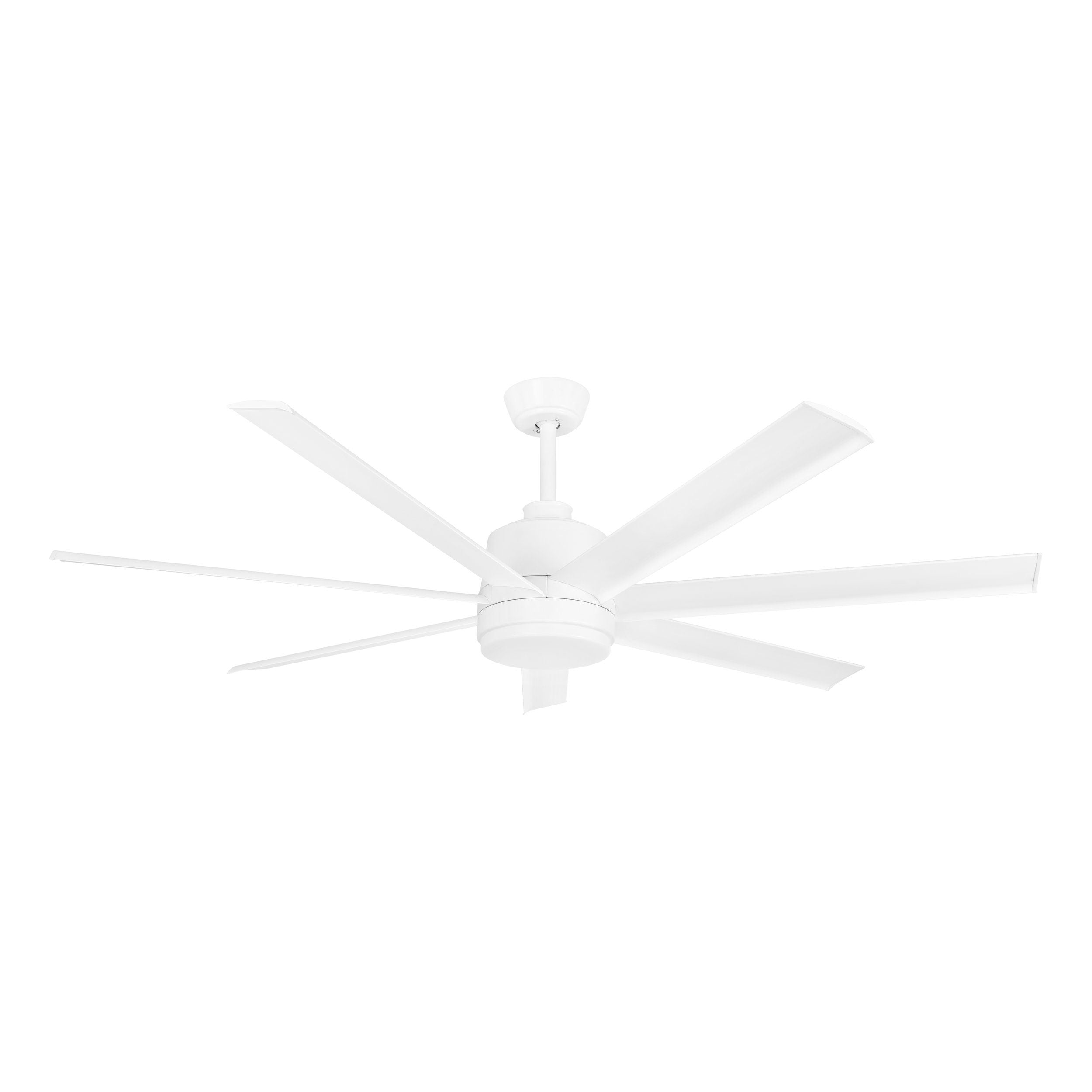 Tourbillion Pro DC Ceiling Fan 60" White Blade With Remote - 20779401