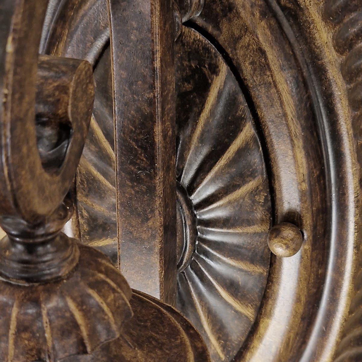 Drawing Room 1 Light Wall Light Walnut - FE-DRAWING-ROOM1