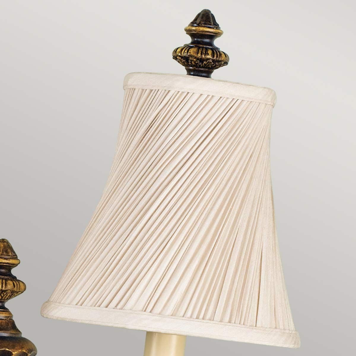 Drawing Room 2 Light Wall Light Walnut - FE-DRAWING-ROOM2