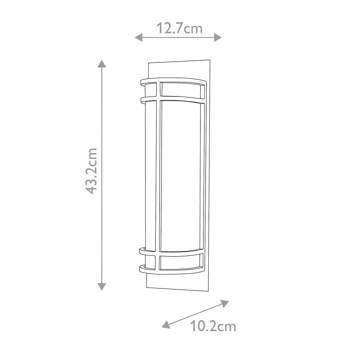 Fusion 2 Light Wall Light Grecian Bronze - FE-FUSION2