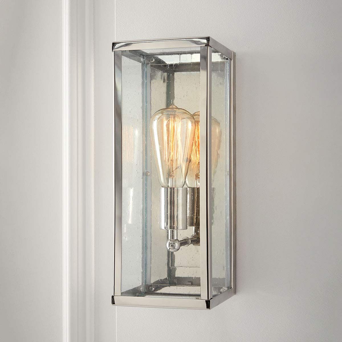 Harrow 1 Light Wall Light Polished Nickel - FE-HARROW1