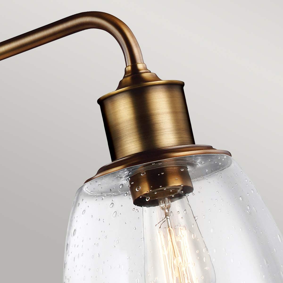 Hobson 3 Light Island Pendant Aged Brass - FE-HOBSON-3P-AB