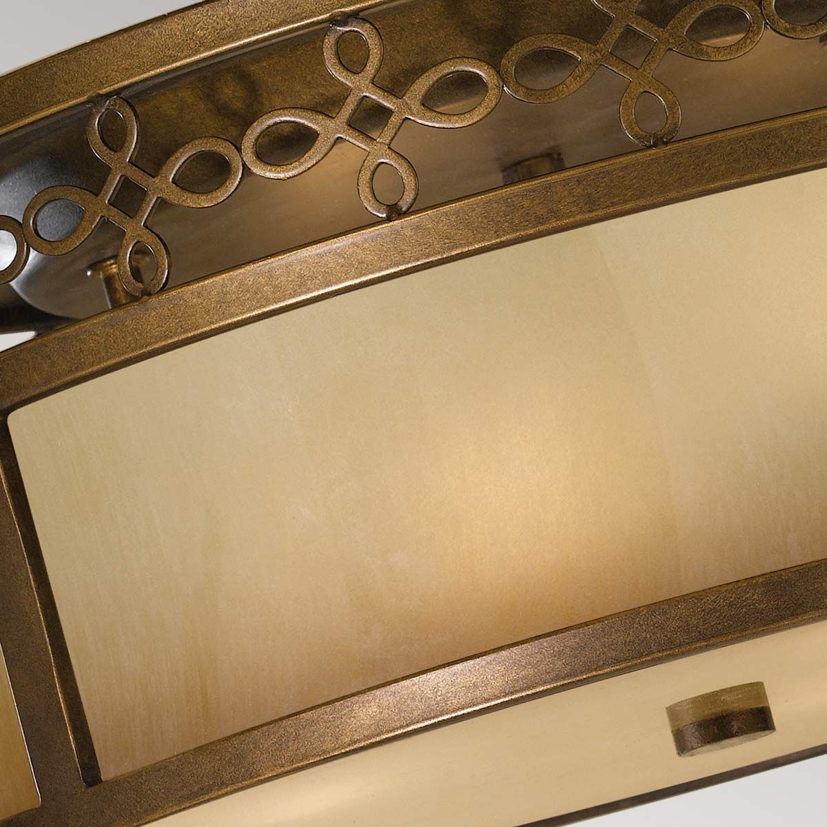 Justine 3 Light Flush Mount Light Astral Bronze - FE-JUSTINE-F