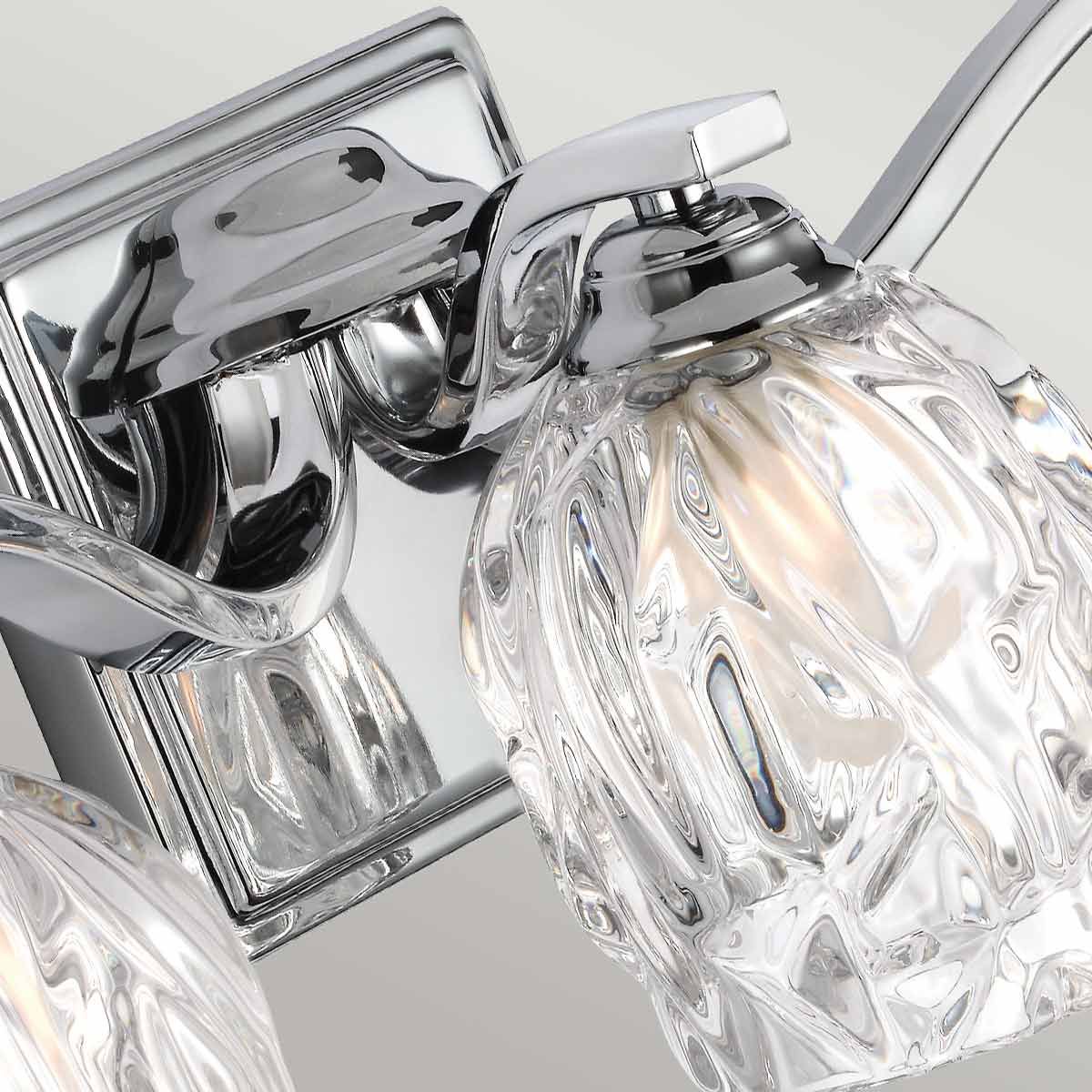 Kali 3 Light Above Mirror Vanity Light Polished Chrome - FE-KALLI3-BATH