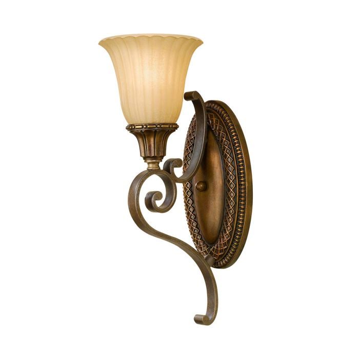 Kelham Hall Wall Light Firenze Gold & British Bronze - FE-KELHAM-HALL1