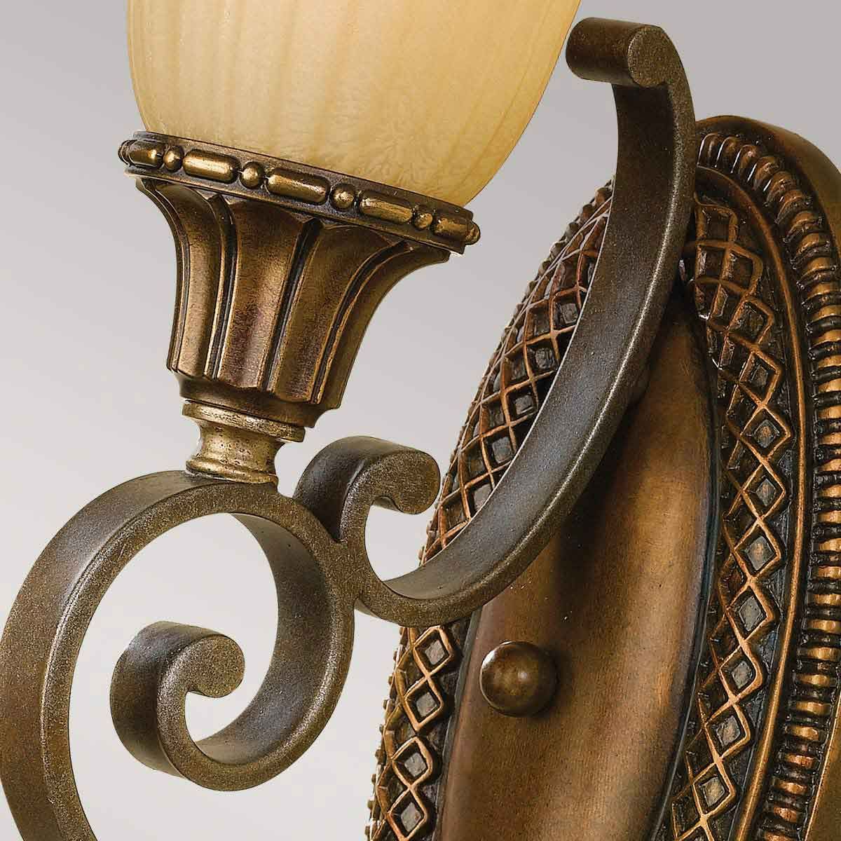 Kelham Hall Wall Light Firenze Gold & British Bronze - FE-KELHAM-HALL1