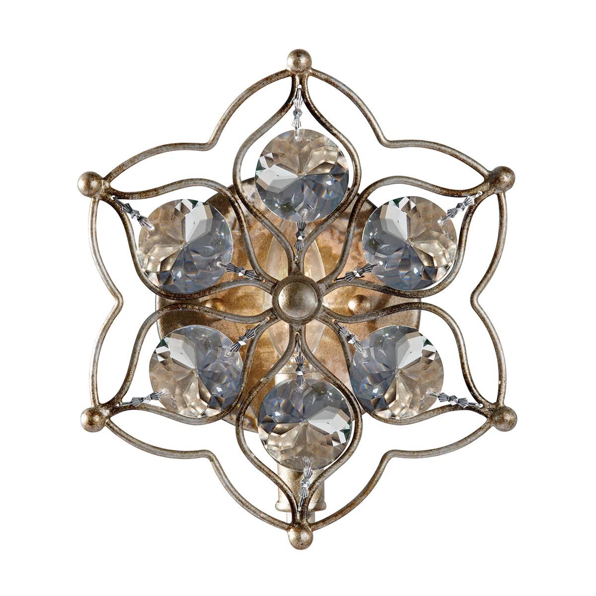 Leila Wall Light Burnished Silver - FE-LEILA1