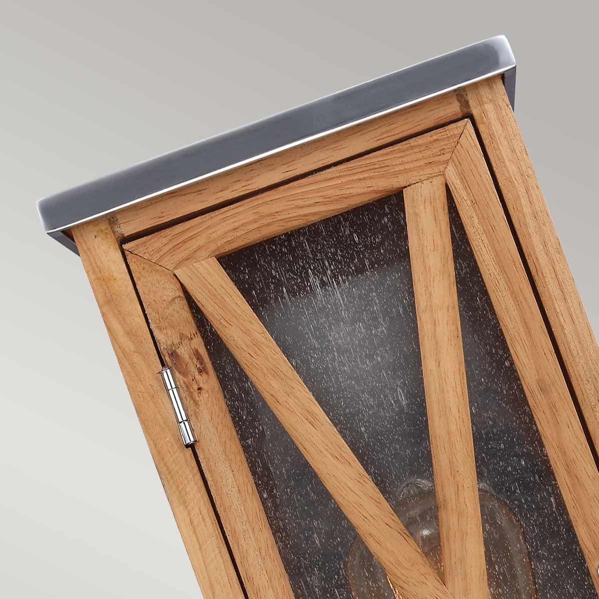 Lumiere Rectangle Wall Light Natural Oak - FE-LUMIERE-S1OAK