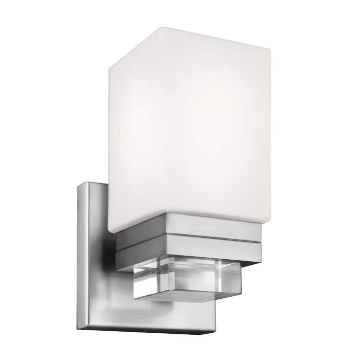 Maddison Vanity Light Satin Nickel - FE-MADDISON1BATH