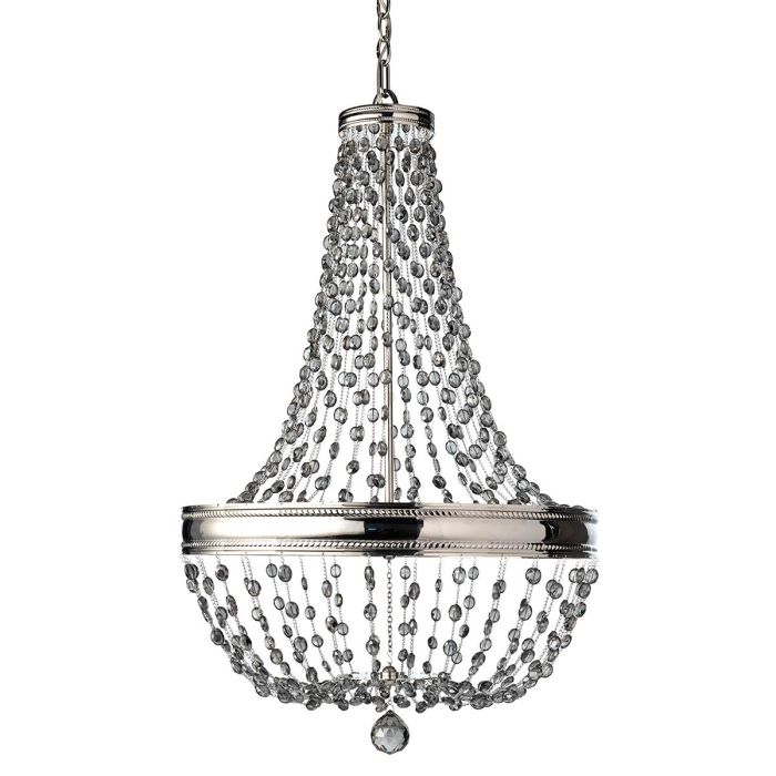 Malia 8 Light Chandelier Polished Nickel - FE-MALIA8