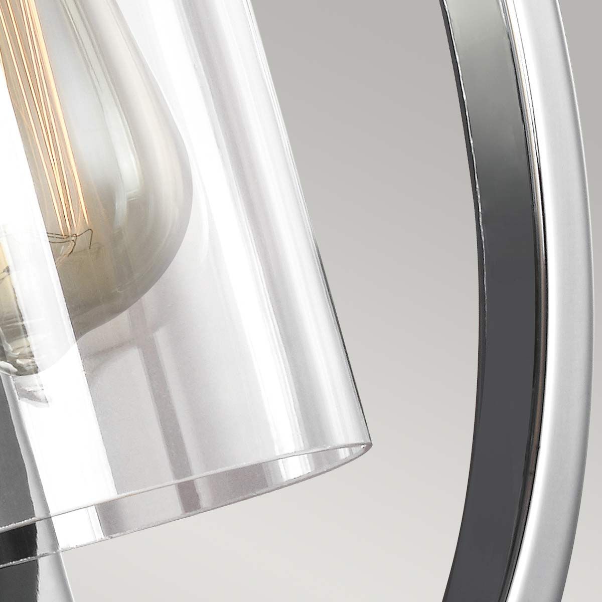 Marlena 1 Light Wall Light Polished Chrome - FE-MARLENA1-CH