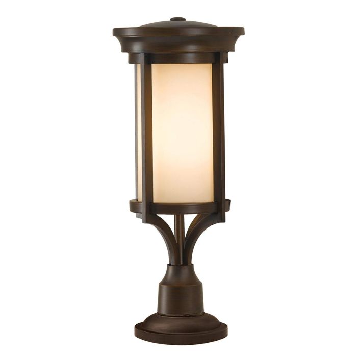 Merrill Small Pedestal Light Heritage Bronze - FE-MERRILL3-S