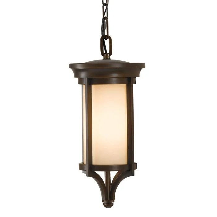 Merrill Small Chain Lantern Heritage Bronze - FE-MERRILL8-S