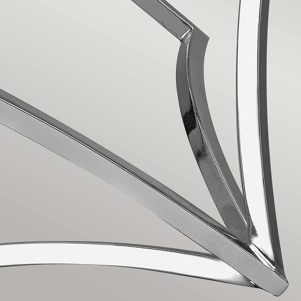 Nico 1 Light Medium Pendant Polished Chrome - FE-NICO-P-M-CH