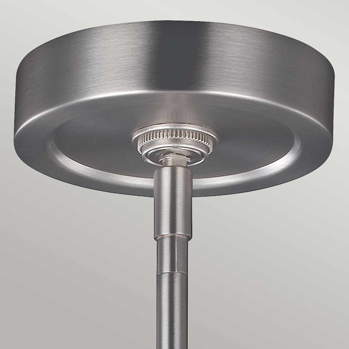 Oberlin Small LED Pendant Satin Nickel - FE-OBERLIN-P-S