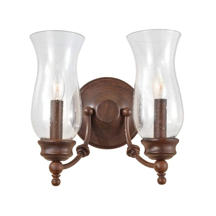 Pickering Lane 2 Light Wall Light Heritage Bronze - FE-PICKERING-LANE2