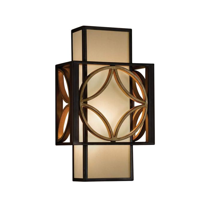 Remy 1 Light Wall Light Heritage Bronze & Parissiene Gold - FE-REMY1