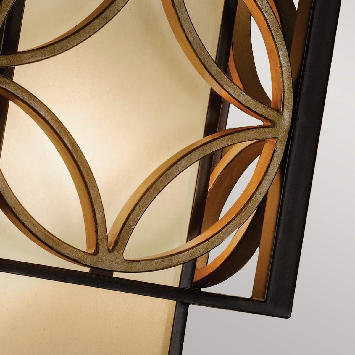 Remy 1 Light Wall Light Heritage Bronze & Parissiene Gold - FE-REMY1