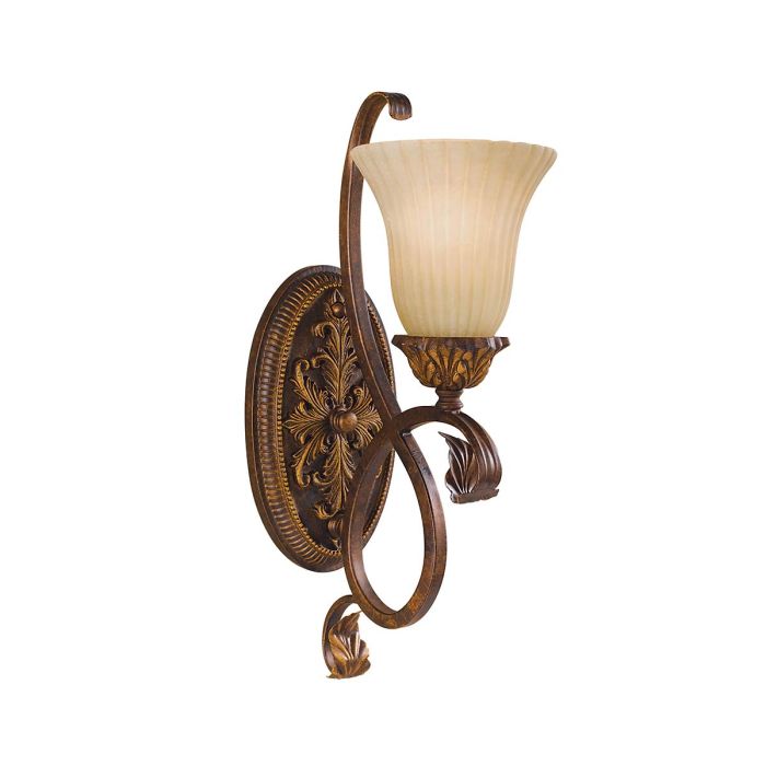 Sonoma Valley 1 Light Wall Light Aged Tortoise Shell - FE-SONOMAVALLEY1