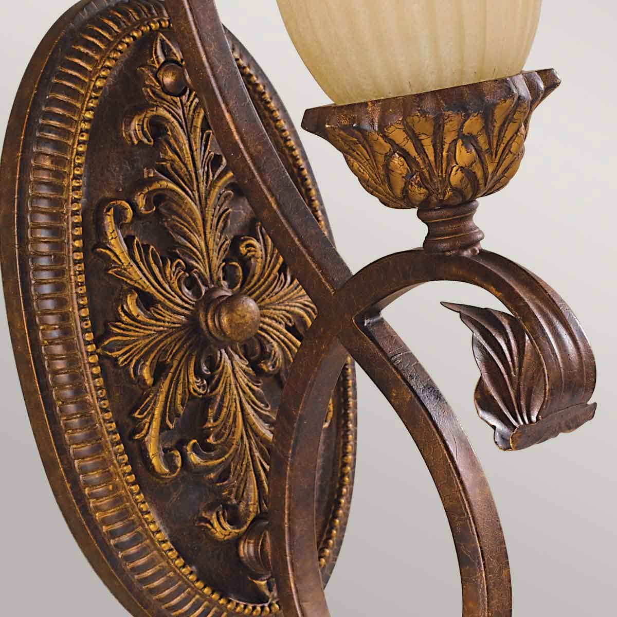 Sonoma Valley 1 Light Wall Light Aged Tortoise Shell - FE-SONOMAVALLEY1