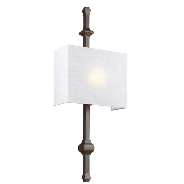 Teva 1 Light Wall Light Antique Bronze - FE-TEVA1-ANBZ