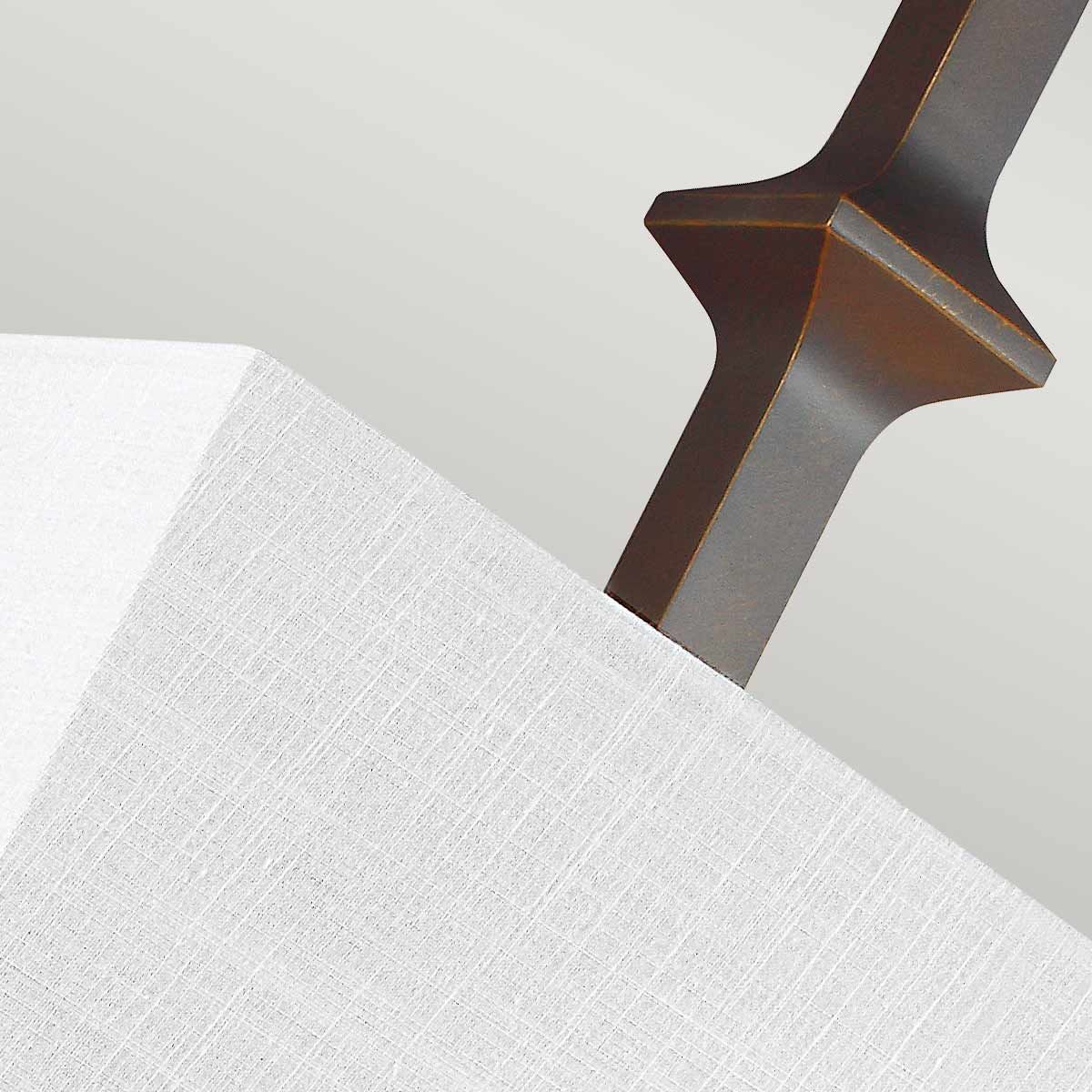 Teva 1 Light Wall Light Antique Bronze - FE-TEVA1-ANBZ