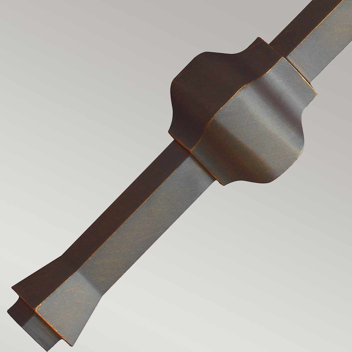 Teva 1 Light Wall Light Antique Bronze - FE-TEVA1-ANBZ