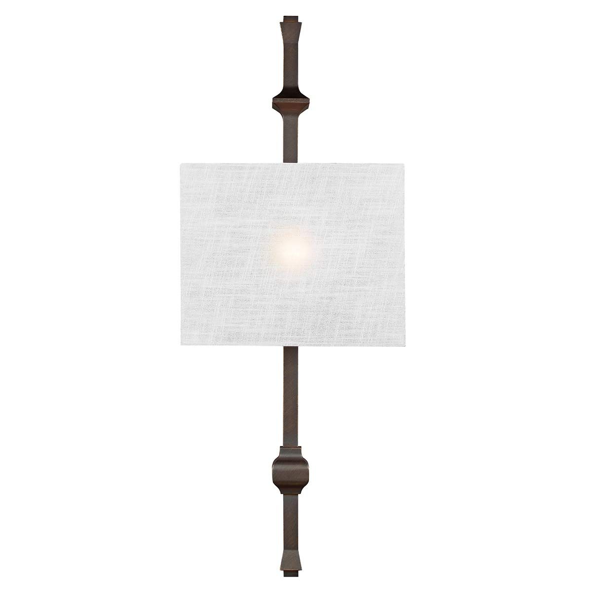 Teva 1 Light Wall Light Antique Bronze - FE-TEVA1-ANBZ