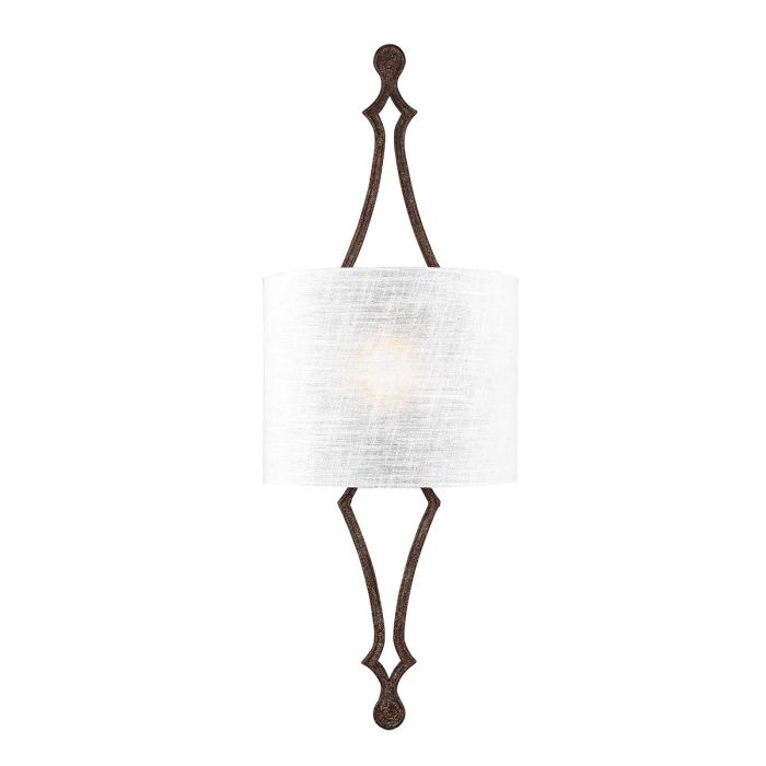 Tilling 1 Light Wall Light Weathered Iron - FE-TILLING1-WI