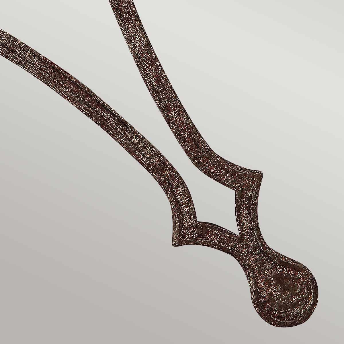 Tilling 1 Light Wall Light Weathered Iron - FE-TILLING1-WI