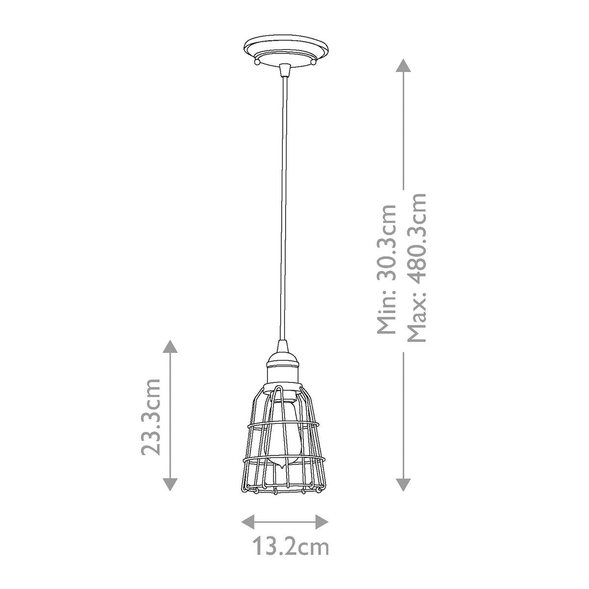 Urban Renewal Pendant Light Parisian Bronze - FE-URBANRWL-P-D