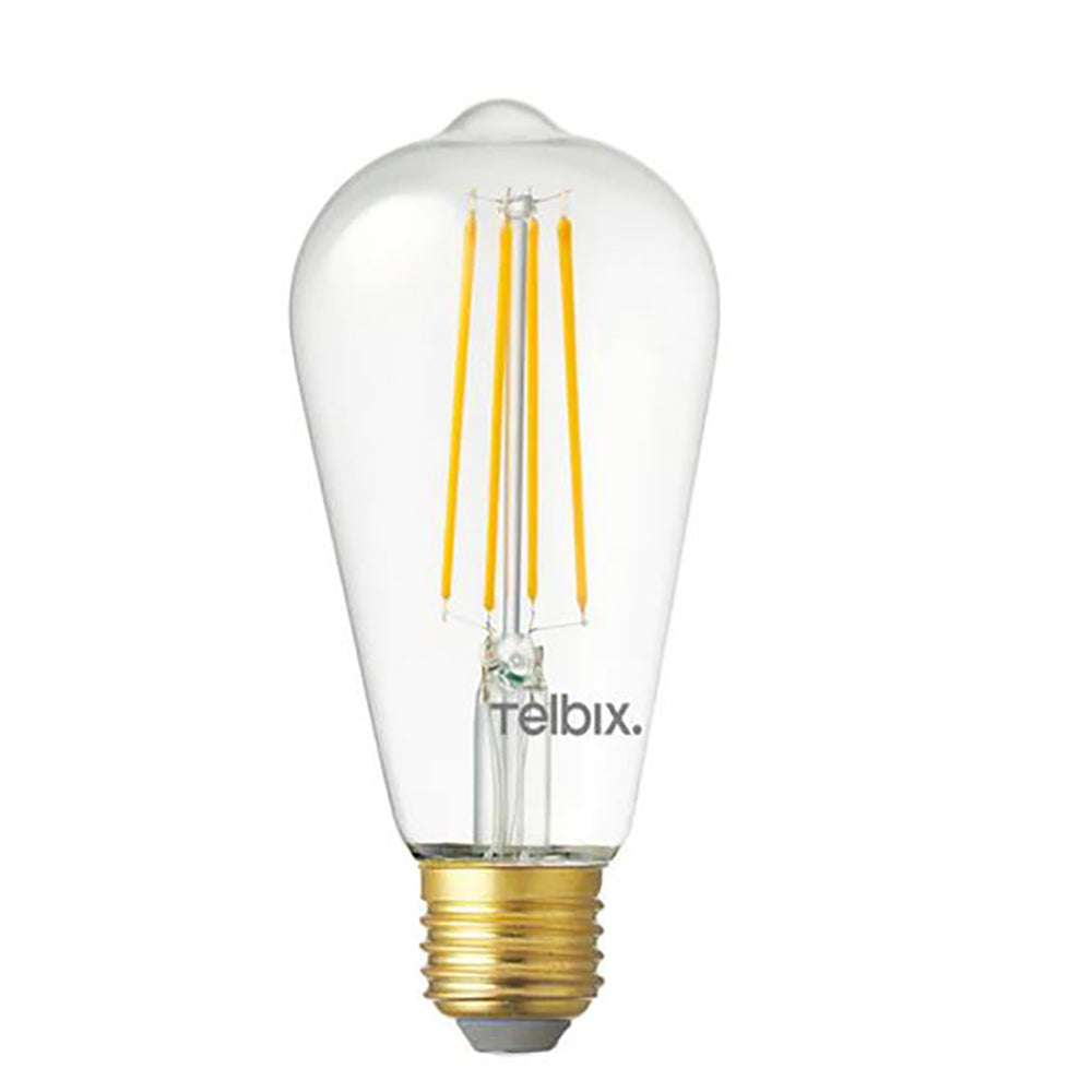 Buy LED Filament Globes Australia LED Filament Globe ES 240V 8W Clear Glass 5000K - GL F.PILT.8-CL85