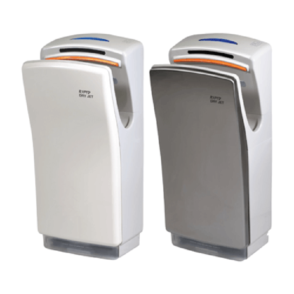 Buy Hand Dryers Australia Rapid Jet Blade Hand Dryer Silver Brushless Dc Mtr FANRAPJET-S