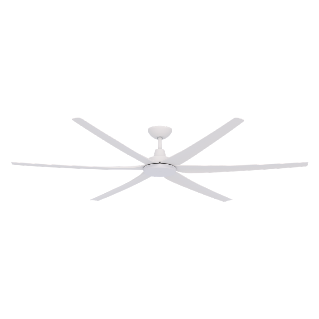 Glide DC Ceiling Fan 80" White ABS Polymer Blades - 60156