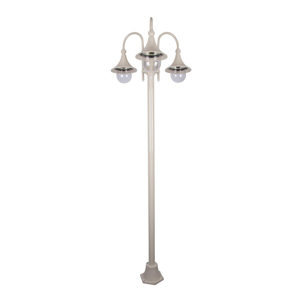 Buy Post Lights Australia Monaco Post 3 Lights H2380mm Beige Aluminium - 15860