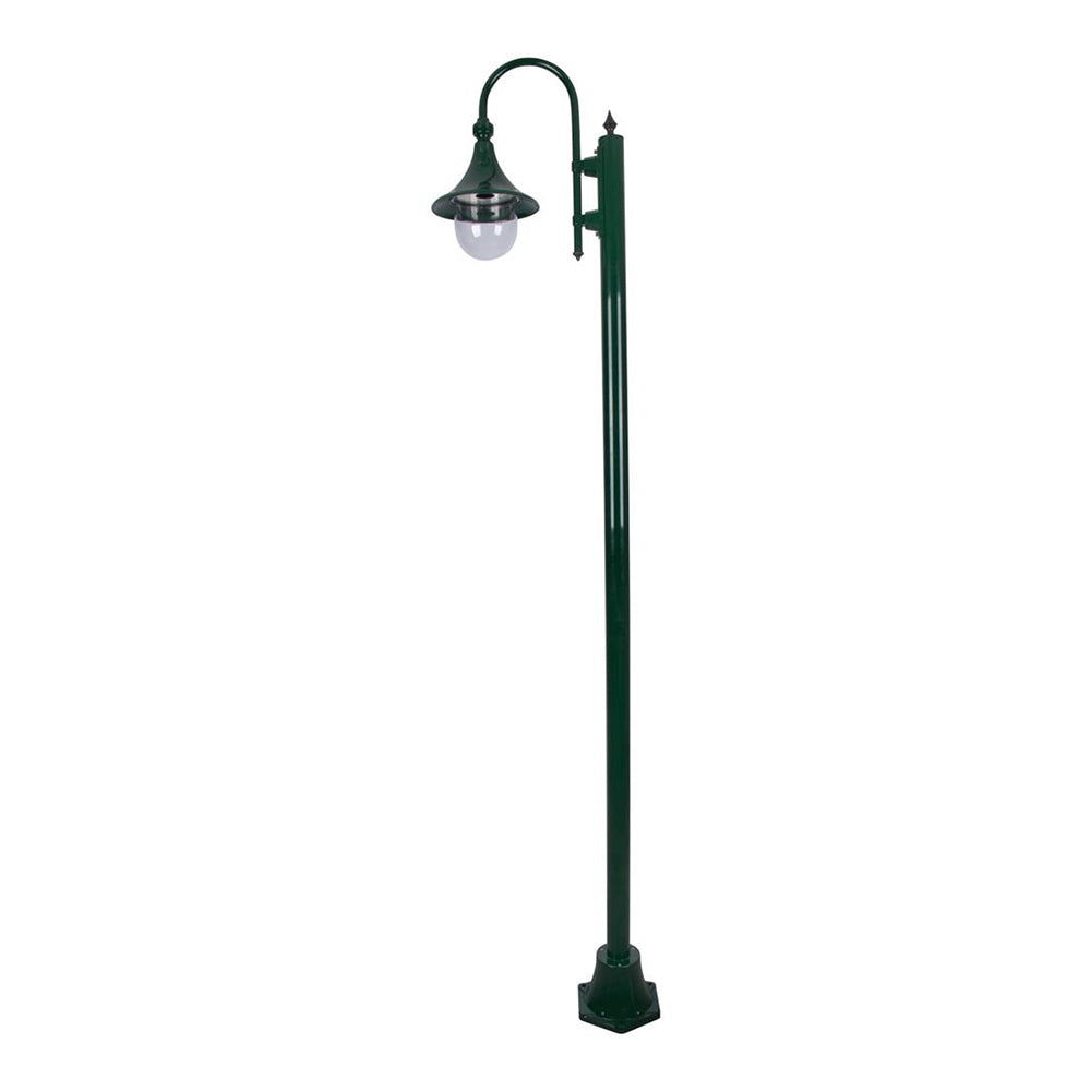 Monaco Post Light H2380mm Green Aluminium - 15875